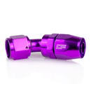 -12 AN 45 Degree Female Aluminum Hose End (PTFE)