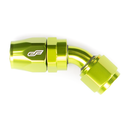 -06 AN 45 Degree Female Aluminum Hose End Fitting