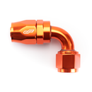 -10 AN 90 Degree Female Aluminum Hose End Fitting