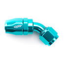 -16 AN 45 Degree Female Aluminum Hose End Fitting