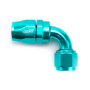 -08 AN 90 Degree Female Aluminum Hose End Fitting