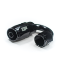 -08 AN 180 Degree Female Aluminum Hose End (PTFE)