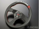 J'S RACING XR Steering Wheel TYPE-F Leather JAPAN Limited