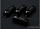 J'S RACING Chromoly Long racing nut set 19HEX (20PC) M14x1.5 FK