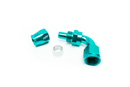 -10 AN 90 Degree Female Aluminum Hose End (PTFE)