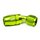 -12 AN 45 Degree Female Aluminum Hose End (PTFE)