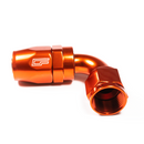 -10 AN 90 Degree Female Aluminum Hose End (PTFE)