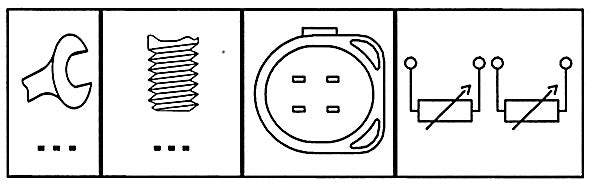 EFI Temp Sensor Audi/VW 4 Pin