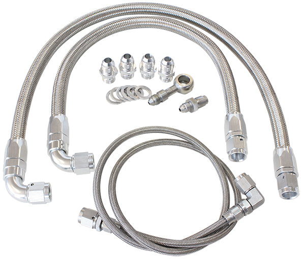 Aeroflow SR20 (S14 & S15) Turbo Oil & Water Feed Line Kit