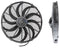 Aeroflow 16" Electric Thermo Fan