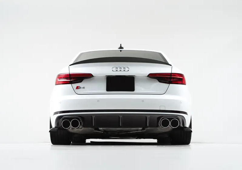 ECSTuning Audi B9 S4 Rear Diffuser - Gloss Black