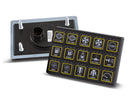 Haltech CAN Keypad 15 button (3x5) Thread: M6