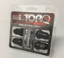 Wheel Lock Nuts - Black & Chrome