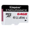 Kingston High Endurance 64GB microSDXC CL10 UHS-I Card ,up to 95MB/s read, and 30MB/s write, Designed for Dash cameras, security cameras, and Body Cameras