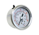 TURBOSMART FUEL PRESSURE GAUGE 0-100PSI (LIQUID FILLED)