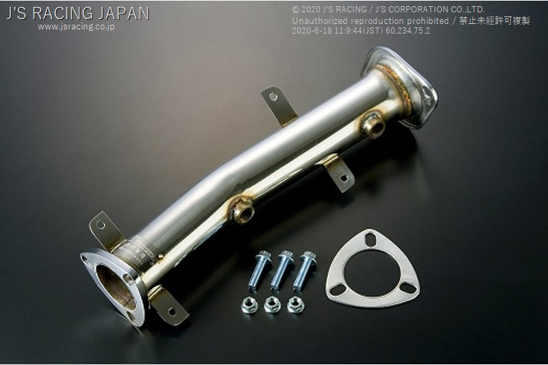 J'S RACING FD2 TYPE-R SUS Decat pipe