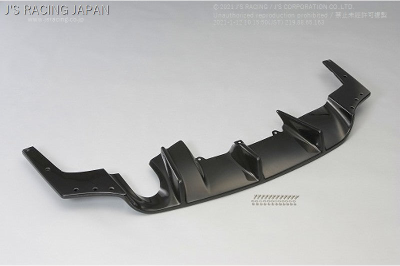 J'S RACING FD2 TYPE-R Rear Diffuser TYPE-S Gel Coat Type