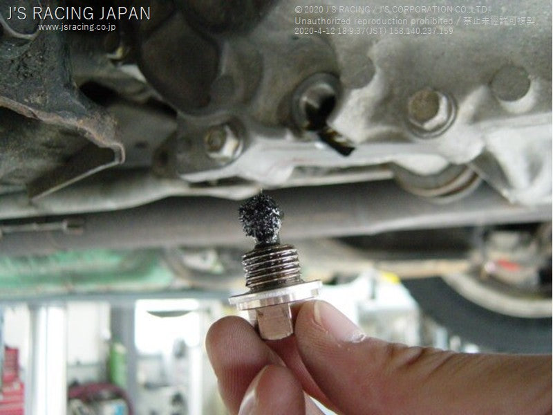 J'S RACING Manual Transmission magnet drain bolt