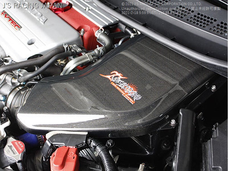 J'S RACING FD2-R Tsuchinoko Air Intake System Carbon