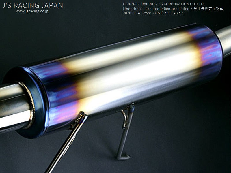 J'S RACING CL1 FX-PRO Full Titanium Muffler 60RS