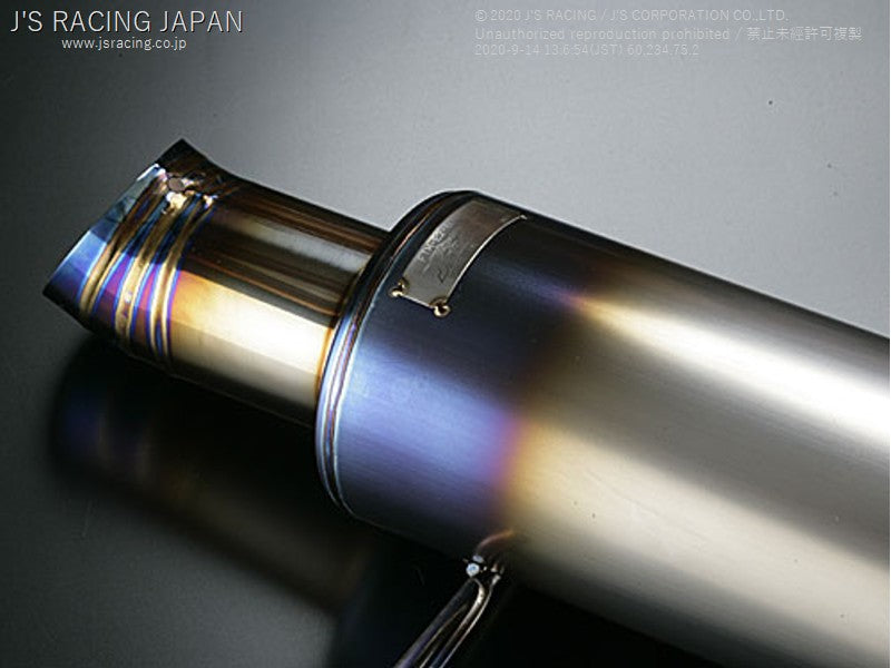 J'S RACING CL7 FX-PRO Full Titanium Muffler 60RS