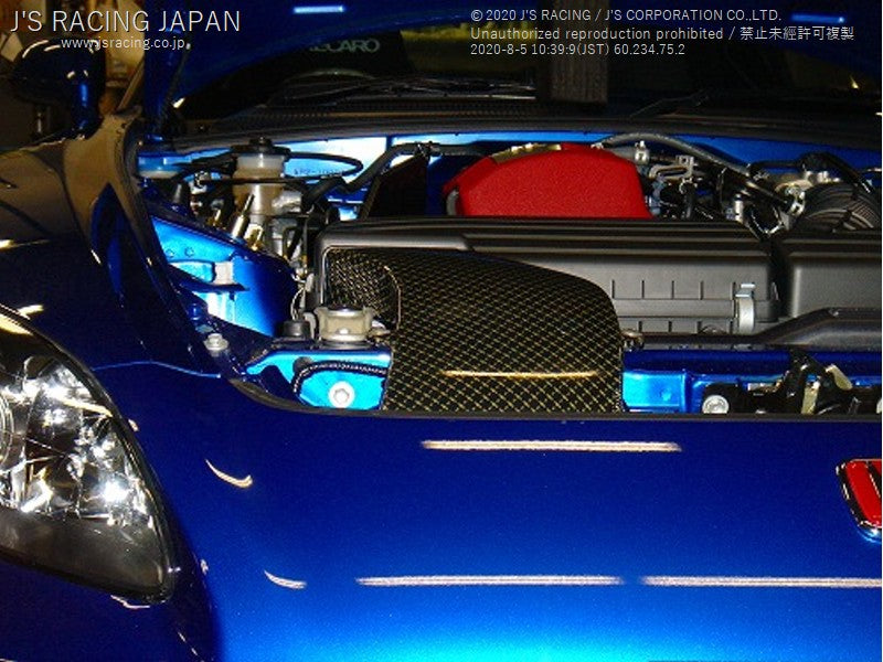 J'S RACING S2000 Carbon Air Duct Normal BNT