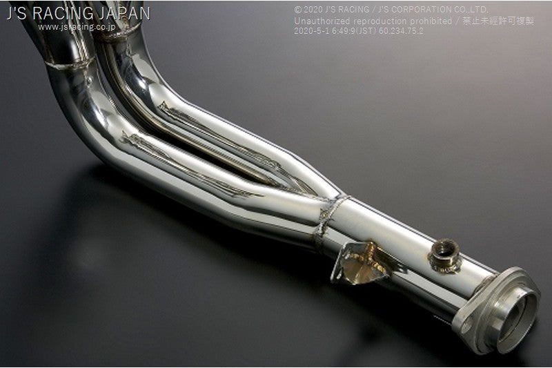 J'S RACING DC2-R 4-2-1 Stainless EX Manifold