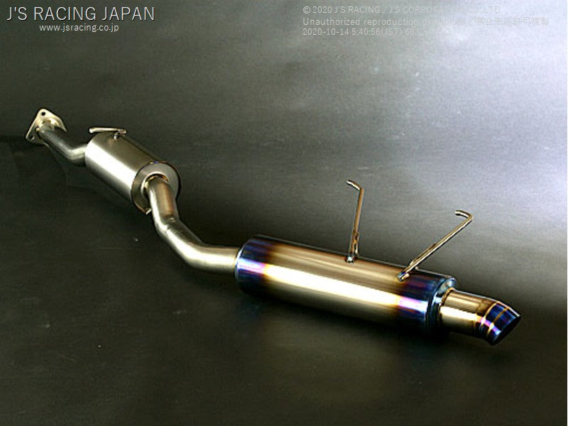 J'S RACING S2000 FX-PRO Full Titanium Muffler 60RS