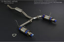 J'S RACING S2000 TYPE-GT R304 SUS Exhaust Dual 70RS