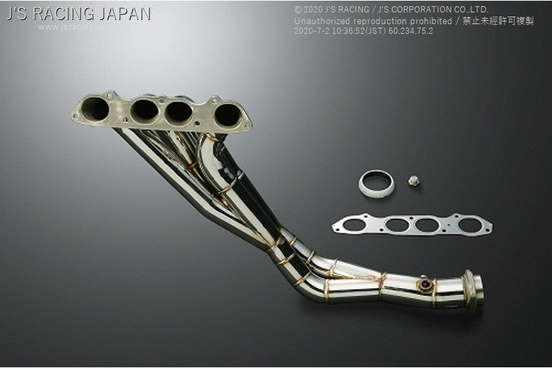 J'S RACING S2000 SPL Stainless EX Mani