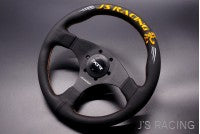 J'S RACING XR Steering wheel TYPE-F Suede Limited Edition