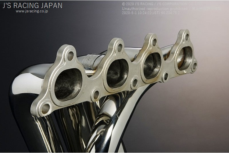 J'S RACING EK9 4-2-1 Stainless EX Mani