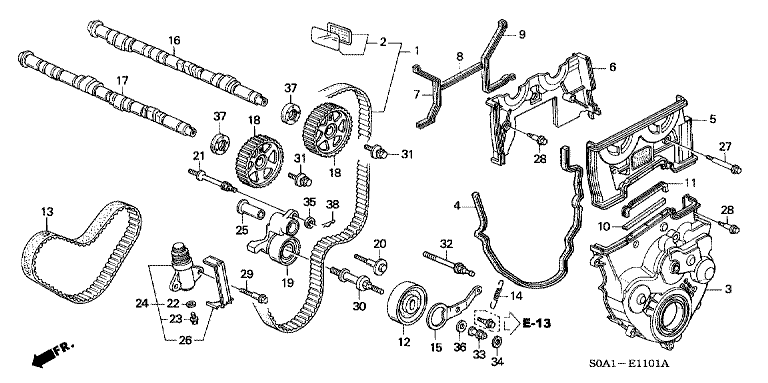 H-Series Cambelt Kit